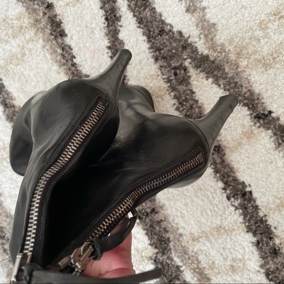 🎉HP 3/14🎉 Miu Miu Black Leather Boot - Picture 9 of 10